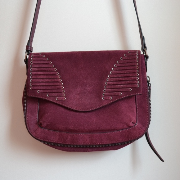 Vince Camuto Handbags - Vince Camuto Rue Leather/Suede Crossbody Bag